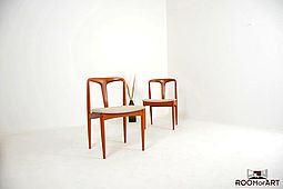 Pair of Juliane Chairs in Teak  by Johannes Andersen
