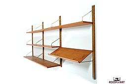 Small Poul Cadovius Wall System in Teak