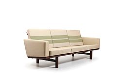 GE-236/3 Sofa in Teak by Hans J. Wegner 1960s