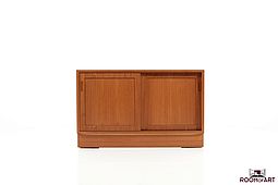 Small Teak wooden Sideboard by Poul Hundevad