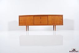 Low Sideboard in Teak by H.W.Klein