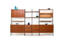 Omnia Shelf System in Teak by Ernst Dieter Hilker 1960s