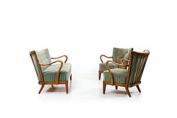Organically Shaped Seating Group by Slagelse Møbelværk late 1930s