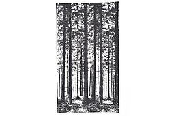 Danish Fabric Panel by Ronald Hansen 'The Pinewood'