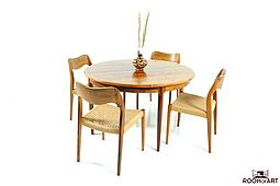 Round Danish Dining Table