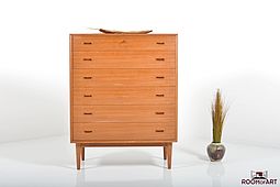 High Chest of Drawers by Gunni Omann