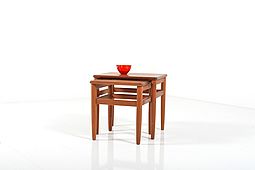Fine danish Nest of Tables in Teak
