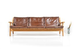 GE-530 3-seater Sofa by Hans J. Wegner