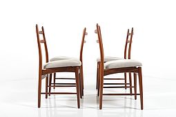 Mid Century danish Dining Chairs in Teak