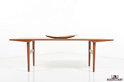 Mid Century Danish Sofa Table in Teak