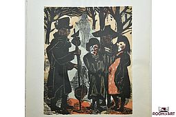 Willem Grimm (1904-1986) Rummelpottszenen 1950. 