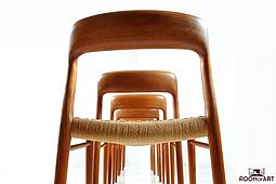 Set of 6 Dining Chairs by N.O.Moller