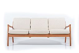 Three seater Sofa in Teak by Ole Wanscher
