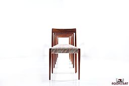 Set of six (6) Dining Chairs by Lübke