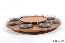 Digsmed Table Carousel in Teak