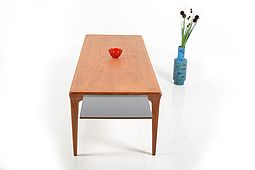 Mid Century danish Sofa Table in Teak