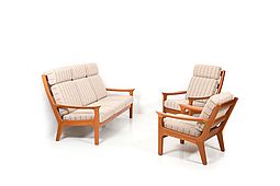 Solid Teak Seating Group by Jens-Juul Kristensen for JK Denmark