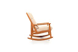 Mid Century Danish Rocking Chair in Teak