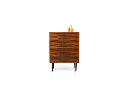 Danish High Chest of Drawer by Arne Vodder for A.Anderson & Bohm
