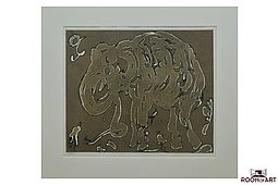 Horst JANSSEN (1929-1995) "The Elephant"