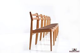 Set of 6 Dining Chairs by Vamo Sonderborg