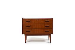 Gunnar Nielsen Tibergaard Teak Chest of Drawers