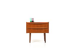 Small Danish Teak Wooden Chest of Drawers