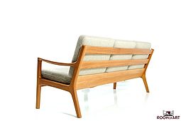 Three seater Sofa in Teak by Ole Wanscher