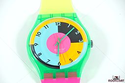 Colorful Wall Clock by Swatch