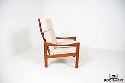 Teakwood Highback Chair by Illum Wikkelsø