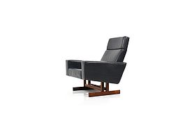 Mid Century Danish Prototype Lounge Chair with Tilt Function, Fredericia Møbler