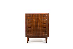 Mid Century Danish Talboy / Chest of Drawers by Clausen & Søn