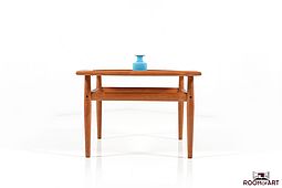 Square Side Table in Teak by Grete Jalk