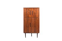 Mid Century danish Corner Cabinet