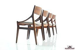 Set of 4 Dining Chairs by H. Vestervig Eriksen