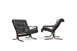 Pair of Siesta Lounge Chairs by Ingmar Relling for Westnofa