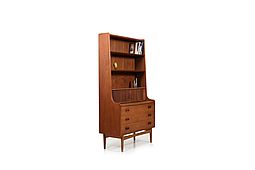 Danish high Secretary / Dresser in Teak by Johannes Sorth 1950s