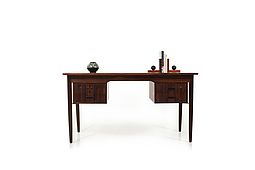 Fine Mid Century Danish freestanding Desk 1950s.