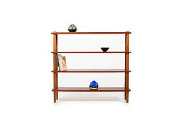 High Quality Danish Teak & Oak Display Shelves by Bovirke
