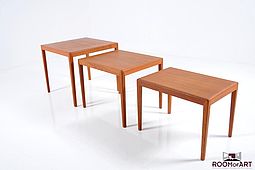 Set of danish Nesting Tables in large Version