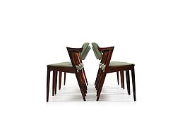 Set of six 1960s Kai Kristiansen Z-Chairs / Model No.42