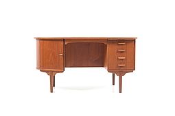 Mid Century danish organic Desk in Teak