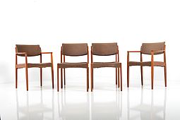 Set of 6 H.W.Klein Dining Chairs