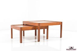 Nesting Sofa Tables in Teak