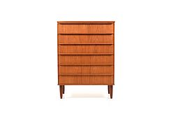 Mid Century Danish Teak Chest of Drawer