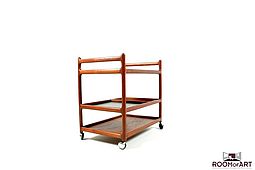 Serving Trolley in Teak by Johannes Andersen