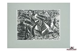 Ernst BARLACH (1870-1938) Wood Cut