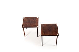 Pair of Mid Century Danish Side Tables