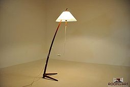 Floorlamp in Teak by J.T.Kalmar 