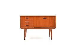 Mid Century Teak Entry-Chest by Gunni Omann